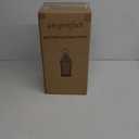 18" Solar Lanterns Outdoor Waterproof, Glass Solar Flickering Flame Lantern Large Hanging Solar Lantern Metal Decorative for Patio Garden Backyard Outside Tabletop Mothers Day Gifts Mom