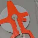 Open Reel Fiberglass Tape Measure, Open Reel Dual Sided Fiberglass Tape Measure for Engineer (330FT(100M))