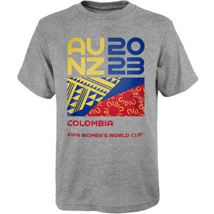 Outerstuff FIFA 2023 Women's World Cup Graphic Tee (X-Large, Multicolor)