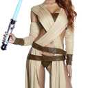 Forplay womens Ray of Light Sexy Movie Character Costume (Beige, XS)