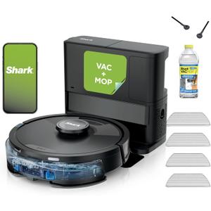 Shark Matrix Plus Robot Vacuum and Mop, Sonic Mopping, Home Mapping, Clean Edge, for Pet Hair, for Carpets and Hard Floor, UR2650WS