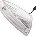 Riloer LED Side Mirrors, 1PC Automotive Right Turn Signal Lamp Indicator Light Replacement, Compatible with Mercedes-Benz ML W164 LCI 2008-2010 1649061400 A1649061300