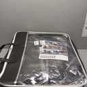 Chezope Automotive Car Seat Covers Full Set Universal Fit for Most Cars SUV Sedans Trucks Waterproof Leatherette Car Seat Covers Accessories Black