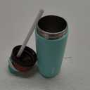 Owala Kids FreeSip Insulated Stainless Steel Water Bottle with Straw for Sports, Travel, and School BPA-Free Sports Water Bottle, 16 oz, Mint Chocolate