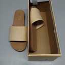 Soda Women Flip Flops Slides Slip-On Sandals Peep Toe Single Band BOARD Raffia Size 6.5