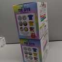 2 x 24 Colors Tie Dye Kit, Tie Dye Set for Kids, Pre-Filled Bottles, Non Toxic Permanent Fabric Dye Art Set, Easy DIY Fabric Art - Create Fun (24 Colors)