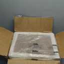 SYANDLVY Small Cat Tree for Indoor Large Cats, Kittens Condo with Scratching Post and Board, Modern Activity Tower with Cave (Beige)