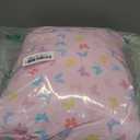 Toddler Pillow with Pillowcase - 13x18 My Little Dreamy Kids Travel Bed Pillows for Sleeping, Organic Cotton Small Pillowcase, Soft & Breathable, Machine Washable, Toddlers 2-5 years old (Flutter)