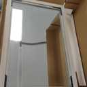 Medicine Cabinet Mirror 24 x 36 Inch Farmhouse Bathroom Mirror Door Solid Wood Storage Cabinet with Adjustable Shelves, Wall Mounted for Bathroom Living Room, Grey