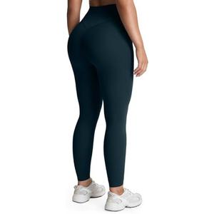 Aoxjox High Waisted Workout Leggings for Women Tummy Control Buttery Soft Yoga Metamorph Deep V Pants 26" Size M