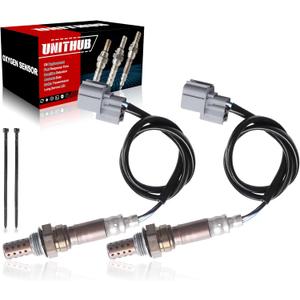 Oxygen Sensor Upstream Downstream 2344099 13256 Compatible for Honda Accord Civic CRV Odyssey Pilot Ridgeline Compatible for Acura MDX RL TL 1996-2010 (Set of 2)