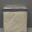 Beige Super Soft Duvet Cover Queen Size, 3 Pcs Prewashed Microfiber Cotton-Like Bedding Set Comforter Cover with Button Closure, Includes 1 Breathable Duvet cover 90x90 " & 2 Pillowcases, No Comforter