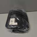 GORILLA GRIP Insulated Lunch Box Bag for Women Men, Large Leakproof Reusable Soft Cooler Bags, Multiple Compartments, Mesh Pockets, Adjustable Strap, Food Tote Keeps Drinks Cold, 8L, 10x9, Black