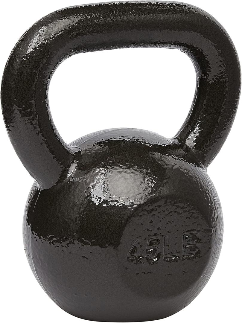 Amazon Basics Cast Iron Kettlebell 45LB