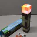 Light-up Wall Torch with Wall Mountable - 7 Color Desk Lamp,LED Torch Light with Wall Mount & Hand Held,USB Rechargeable Night Light for BoysBirthday Parties,Halloween Decor7 Colors