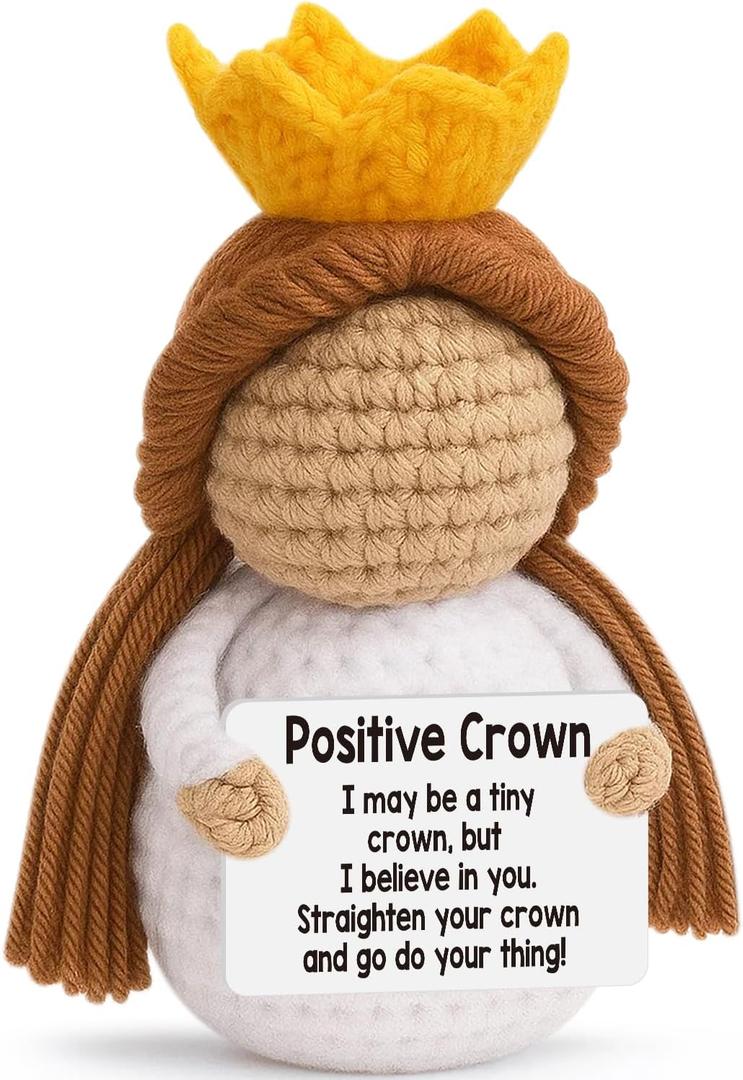 Cute Queen Keepsake, Inspirational Gifts for Women, Encouragement Presents for Mom Daughter Grandma Teacher