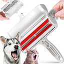 Generic Custom Self-Cleaning Reusable Carpet Cat Fur Remover, Plastic, for Dogs Cats Small Animals, White
