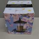 Metal Roof Bird Feeder - Chew Proof for Outdoor Hanging Wild Bird Seeds. Bronze (1.7lb:Bronze)