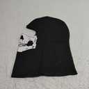 Black Balaclava Ghosts Skull Full Face Mask for Cosplay Party Halloween Outdoor Motorcycle Bike Cycling Skateboard Hiking Skiing Snowmobile Snowboard