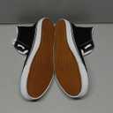 Womens Canvas Sneakers High Top Lace ups Casual Walking Shoes (9, Black Daisy)