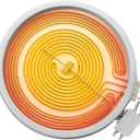 Upgraded WB30X24111 9-In Dual Range Radiant Surface Element by puxyblue - Compatible with GE Range Radiant Element 9 - Glass Cooktop Radiant Element(3100W 240V) Replaces 4465256 AP5989975 PS11729126