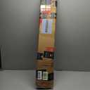 No Drill No Tools Blackout Cellular Shades for Indoor Windows Cordless Pull Down Honeycomb Blinds Thermal Insulated Noise Reduction Cellular Blinds,Blackout-White,40" W x 64" H