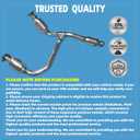 Catalytic Converter Compatible with Chevy Silverado 1500/GMC Sierra 1500 2014 2015 2016 2017 2018 4.3L V6/V8 5.3L, 2015-2019 Chevy Suburban/Tahoe & GMC Yukon/Yukon XL 5.3L/6.2L Catalytic Convertor