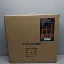 Dazzle Bright Set of 3 Lighted Spiral Christmas Tree, 3/4/6 FT 290 Count Collapsible Tree with 7" Star Topper, Christmas Decoration for Indoor Outdoor Xmas Patio Wedding Decor (Multi-Color) (Multi-colored)