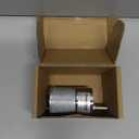 Greartisan DC 12V 300RPM Gear Motor High Torque Electric Micro Speed Reduction Geared Motor Eccentric Output Shaft 37mm Diameter Gearbox