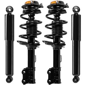 Front and Rear Complete Struts Spring Assemblies Shock Absorbers Compatible with 2011-2016 Hyundai Elantra (Set of 4)