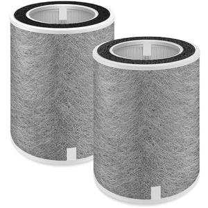 BUXEBUX 2-Pack HP201 Replacement Filter for Shark Air Purifier