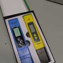 VIVOSUN Digital pH and TDS Meter Kits, 0.01pH High Accuracy Pen Type pH Meter ± 2% Readout Accuracy 3-in-1 TDS EC Temperature Meter for Hydroponics, Pool and Aquarium, Yellow Blue, UL Certified