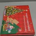 Christmas Tree Candles, 12 Pack Flameless Taper Candles for Christmas Tree Decor, Battery Operated with Remote Flickering LED Candles with Clear Crystal Ball Gold Hook for Xmas Gift Wedding Home Decor