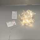 JMEXSUSS 100 LED String Lights Indoor Bedroom, 8 Modes Warm White Christmas Lights Plug in, 33ft Connectable Room Fairy Twinkle Light Outdoor for Mirror Room Home Garden Xmas Tree