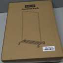 Clothes Rack - Clothing Rack with Storage Mesh Shelf & Casters, Heavy-Duty Metal Clothing Rack for Hanging Clothes, Dresses, Coats, Large Load Capacity, Easy Assembly, Black, 28.0"x16.9"x59.0"