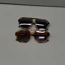livho Trendy Polarized Square Aviator Sunglasses Women Men Square Eyewear Frame, Retro Sun Glasses for Women Men 2025 Shades
