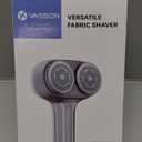 VASSON Fabric Shaver, Electric Lint Remover, Rechargeable Lint Shaver, Sweater Shavers to Remove Pilling, Large Fuzz Remover for Clothes Couch Furniture (Greyish White)
