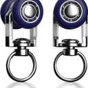 Curtain Track Rollers Curtain Mute Wheel Rollers Hook Pulley Runners/Sliders for Ceiling/Wall Mount Curtain Tracks 30PCS