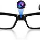 Limiete 1080P HD Spy Glasses Camera  32GB Built-in Memory/Lightweight Frame / 90 Min Recording/One-Touch Operation/USB Plug & Play, No Wi-Fi Needed, Portable Video Recorder