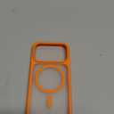 TORRAS Stronger Magnetic & Shockproof for iPhone 17 Pro Max Case, Fit for MagSafe, Military Grade Drop Protection, Camera Control, DIY Button, Slim for iPhone 17 Pro Max Case Translucent Orange