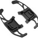 Aluminum Alloy Car Steering Wheel Shift Paddle fit for Volkswagen VW Golf GTI MK7 / Golf R MK7 / Golf GTD MK7 Paddle Shifter Extension Accessories Interior Decoration Accessories -Black