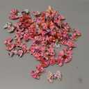 Tondiamo 100 Pieces Pink Valentine Dog Hair Bows with Rubber Bands Red Purple Rhinestone Puppy Grooming Topknot Bow Candy Tree Santa Reindeer Pet Hair Accessories for Small Girl