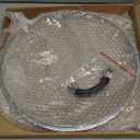 12 Inch Tempered Glass Lid for Lodge 12" Cast Iron Skillets & 7QT Dutch Ovens -Stainless Steel Handle and Rim (12 INCH LID)