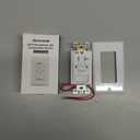 DEWENWILS 20A GFCI Switch Outlet Combo, Tamper-Resistant GFCI Electrical Outlet, 20 Amp GFCI Outlet, Weather Resistant Ground Fault Circuit Interrupter, Self-Test with LED Indicator, ETL Listed, White