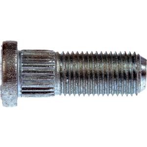 Dorman 610-334 Rear M12-1.25 Serrated Wheel Stud - 12.45mm Knurl, 33.5mm Length Compatible with Select Models, 10 Pack (Made in USA)