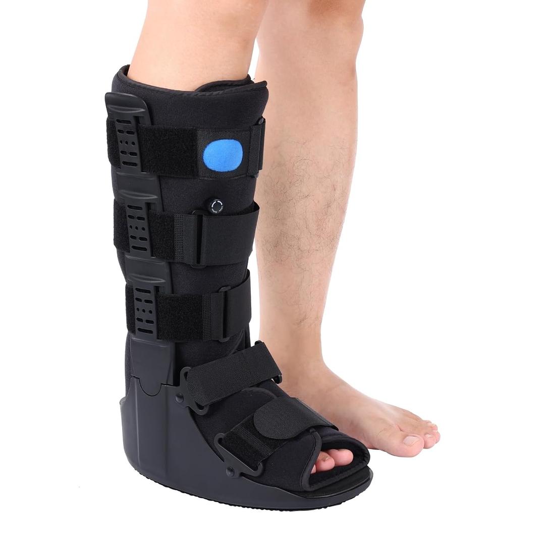 Tall Air Cam Fracture Boot Orthopedic Walking Boot Medical Inflatable Walker Boot for Broken Foot, Sprained Ankle and Post Surgery (Medium)