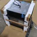 24 in Built-in Electric Convection Oven - 70 L Capacity, 2.5Cu.ft, 8 Baking Modes, Air Fry Function, 3000W, 3D Surround Heating, Touch Control, Double-Layer Glass Door, Black