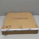 onlyfire Stainless Steel Square Fire Pit Flat Pan with Burner Ring Assembly, 18-Inch (Silver)