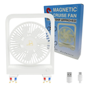 Cruise Ship Approved Fan - Magnetically Sticks on Cabin Ceilings and Walls - Powerful 3-Gear, Ship Cabin Approved - The Original Portable Cruise Fan 2025