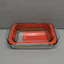 2 Piece Deep Oblong Glass Bakeware Set